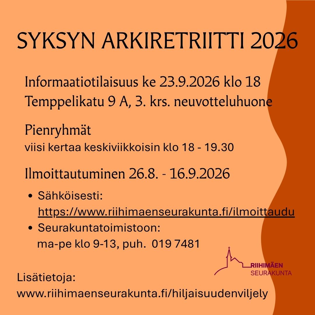 Arkiretriitin mainos