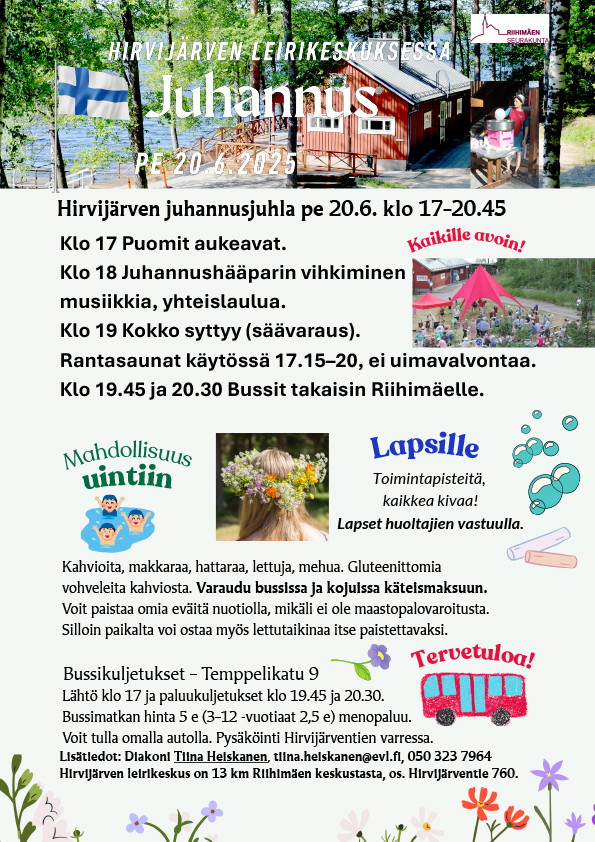 Hirvijärven juhannusjuhla Esite