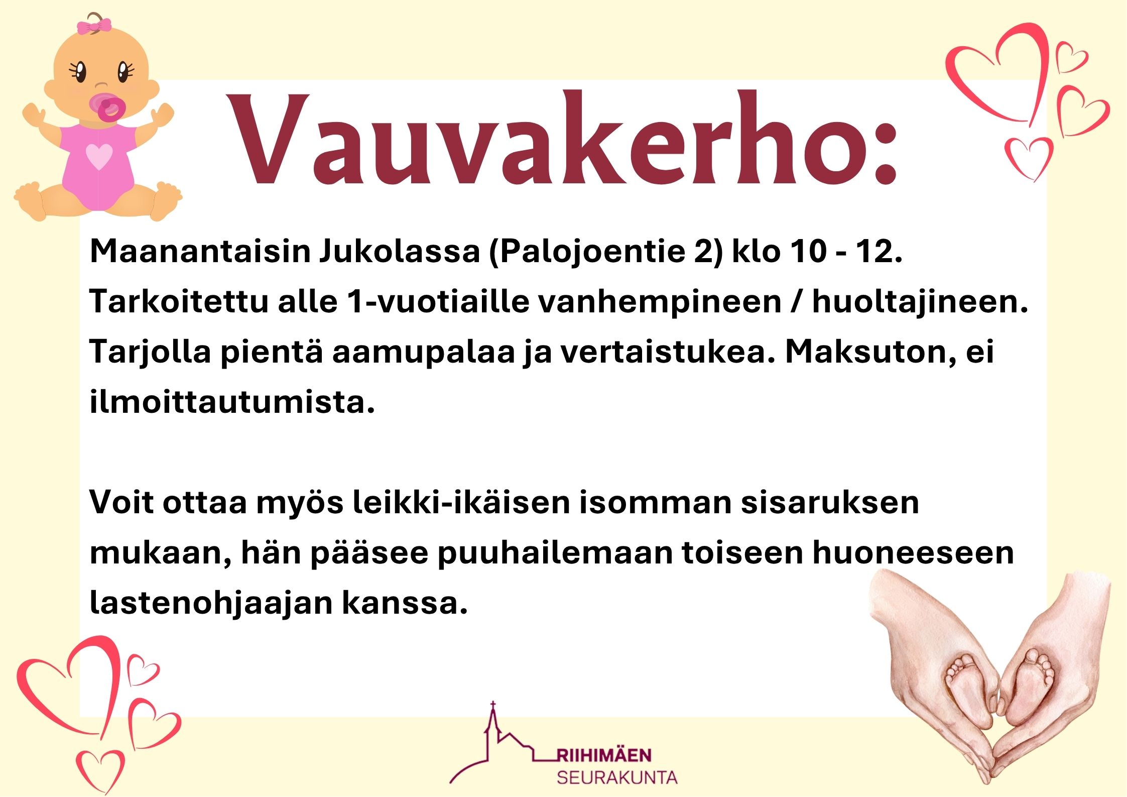 vauvakerho Jukolassa