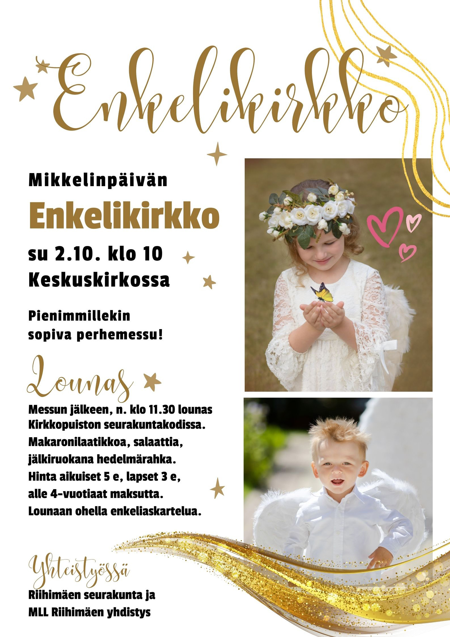 enkelikirkko juliste enkeli