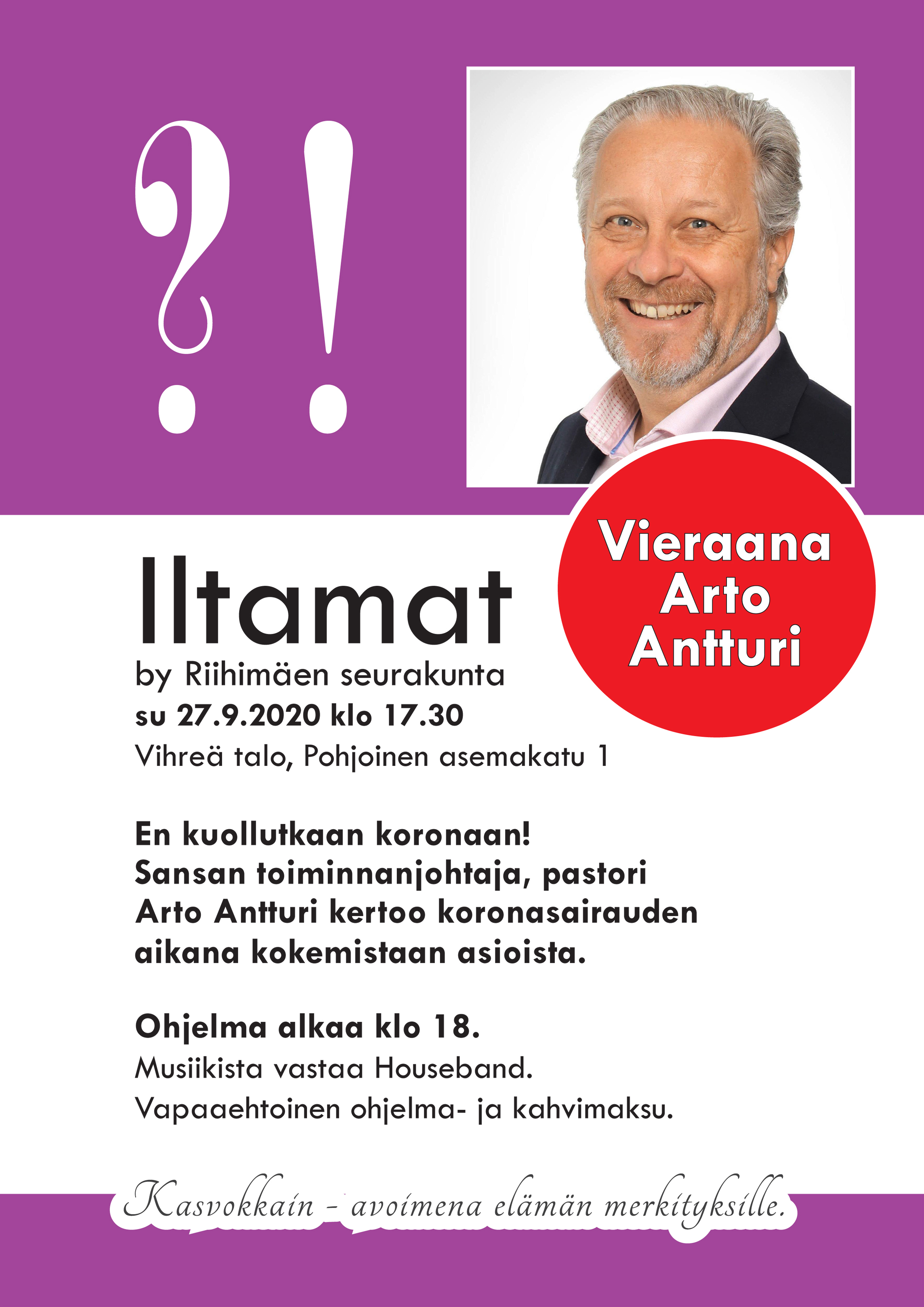 Iltamat by Riihimäen seurakunta iltamat esite