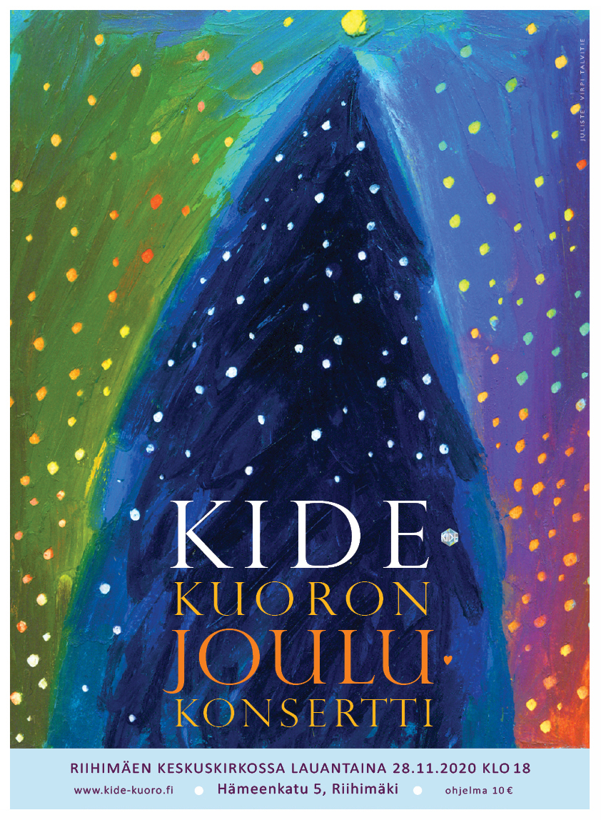 Peruttu! Kide-kuoron Joulukonsertti kide-kuoron joulukonsertin esite